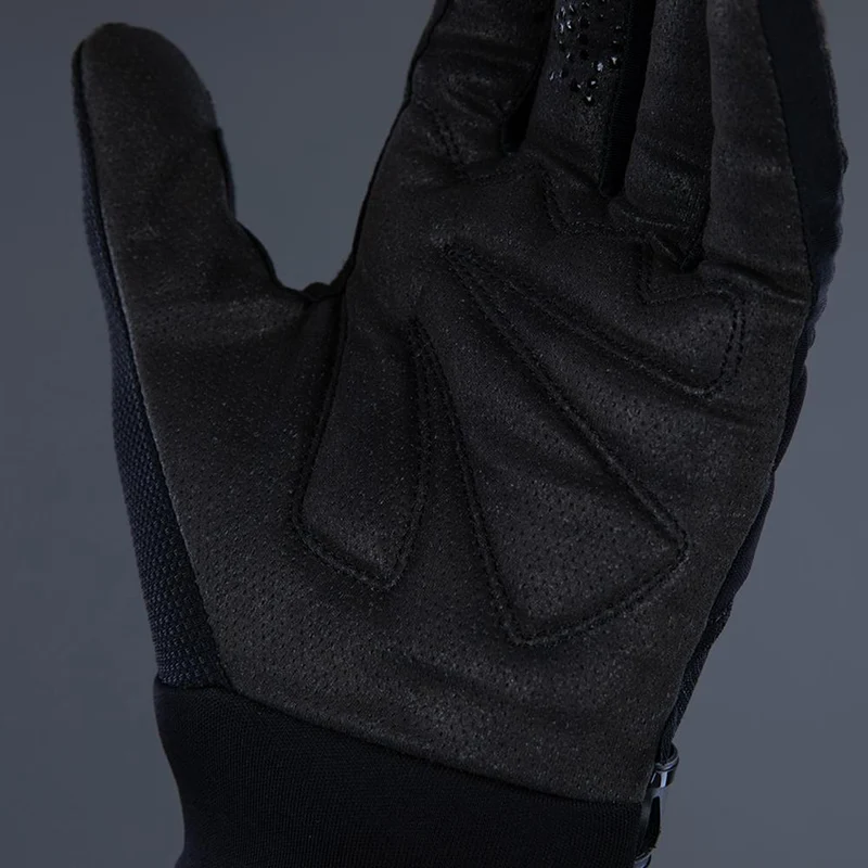 CHIBA Blade - Radhandschuhe schwarz/schwarz, XL, atmungsaktiv mit Gelpolster & Touchfinger