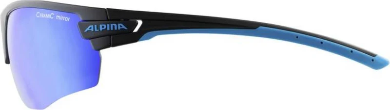 Alpina TRI-SCRAY 2.0 HR CMB/CMO/CC Brille black matt-cyan