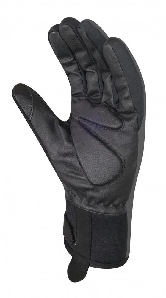 CHIBA Softshell Light - Radhandschuhe L dunkelgrau, winddicht & touchfähig