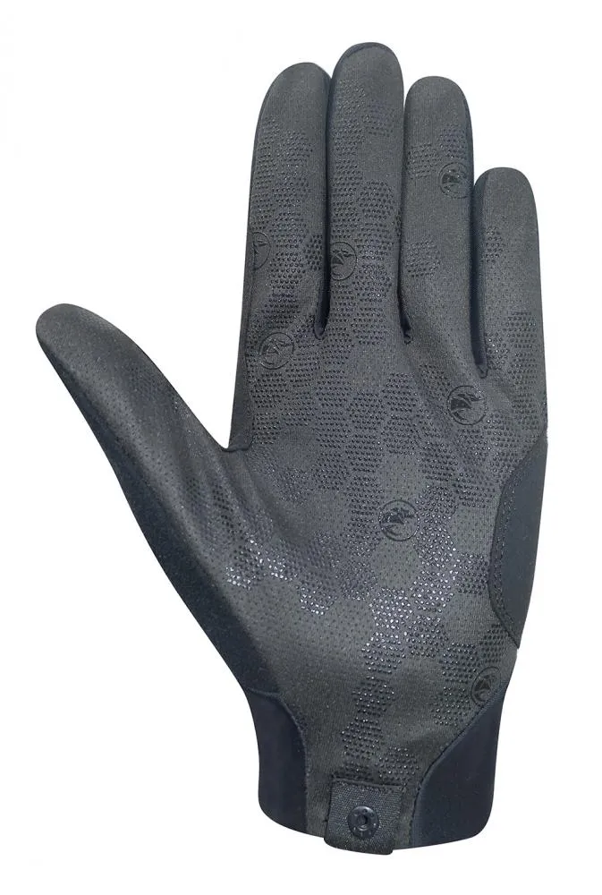 CHIBA Superlight - Radhandschuhe kurz, schwarz/schwarz, S, atmungsaktiv & leicht
