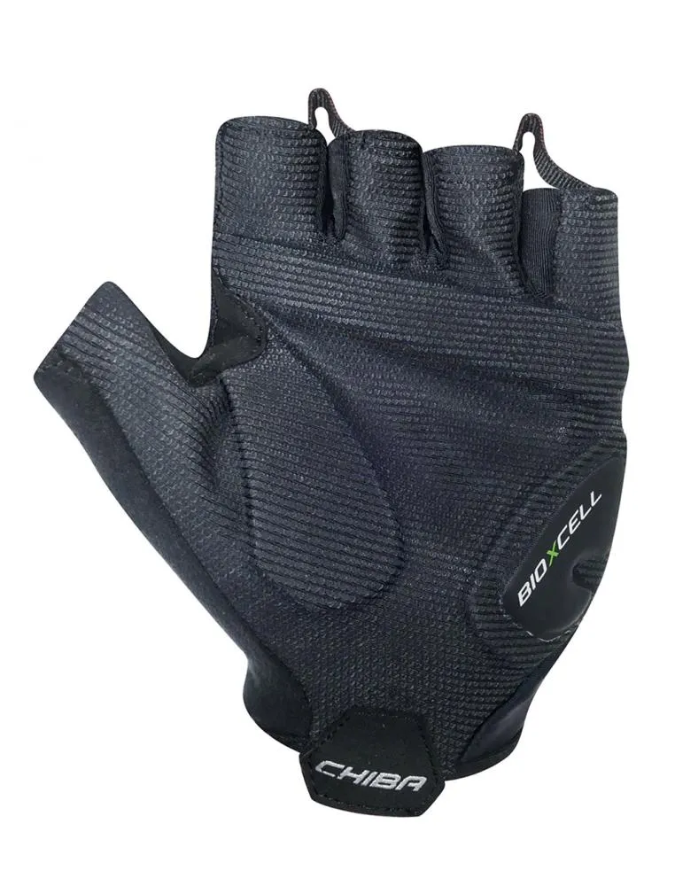 CHIBA BioXCell Super Fly - Radhandschuhe kurz, schwarz/schwarz, XL