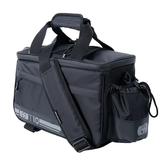 Fahrradtasche Oxford Serie-T Gepäckträger T10 10L Schwarz