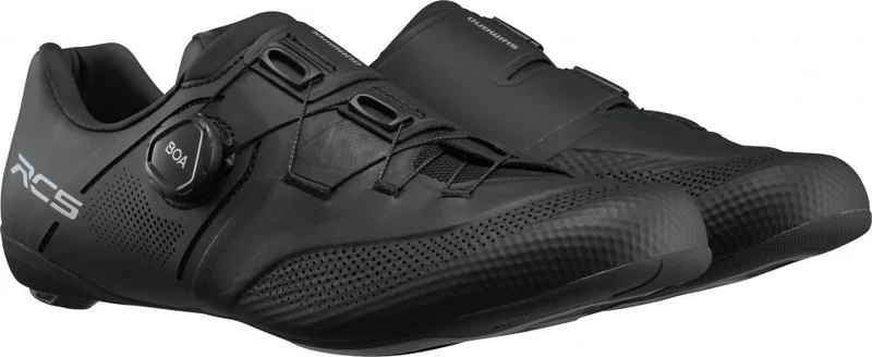 SHIMANO Fahrradschuhe RC503 Herren/Damen Road SPD-SL Typ Rennradschuhe, Schwarz, Größe 50