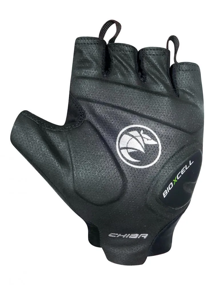 CHIBA BioXCell Pro - Radhandschuhe weiß 3XL, ergonomische Gelpolster, atmungsaktiv