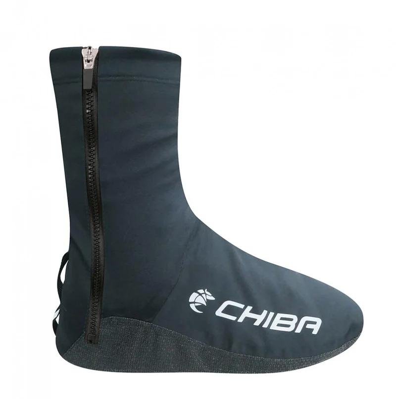 CHIBA Softshell Überschuh - wasserdicht, winddicht, atmungsaktiv, Größe S, schwarz
