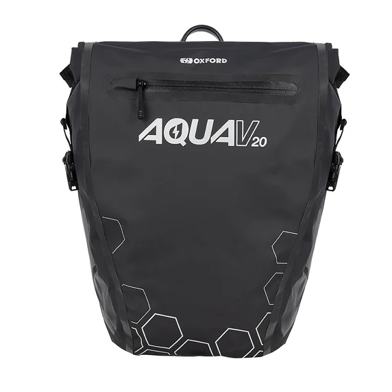 Packtasche Oxford Aqua V 20 Einzel-QR-Verschluss Schwarz