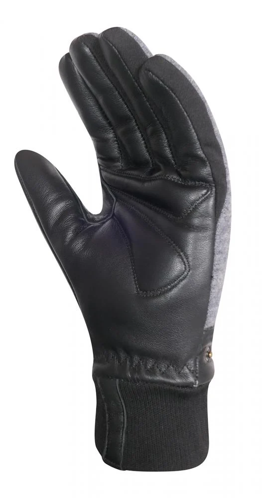 CHIBA All Natural Glove X-Warm - wasserdicht, Merinowolle, Nappaleder, S, dunkelgrau