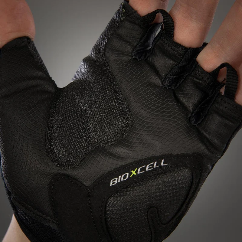 CHIBA BioXCell - Radhandschuhe schwarz M mit BioXCell Gelpolsterung