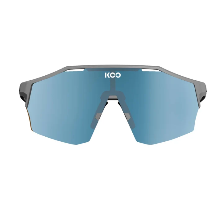 Koo Alibi Sonnenbrille Grau Matt/Türkis