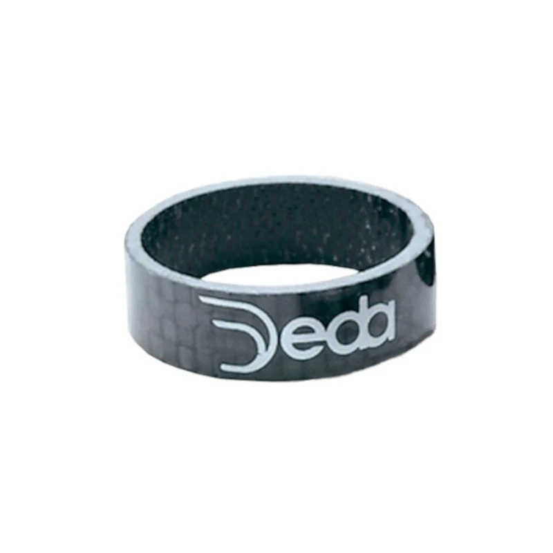 Steuersatz-Spacer Set Deda 1-1/8 10mm 10 Stück Carbon Schwarz