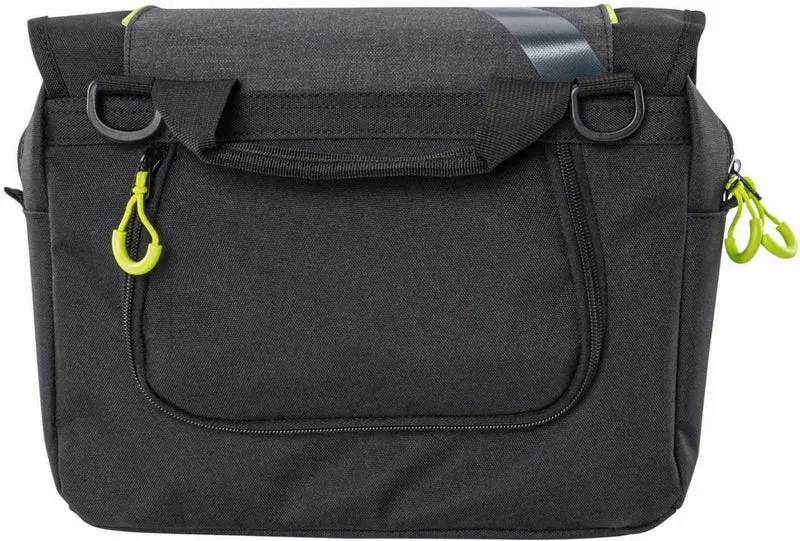 QIO Mattis Lenkertasche schwarz/anthrazit 8 L