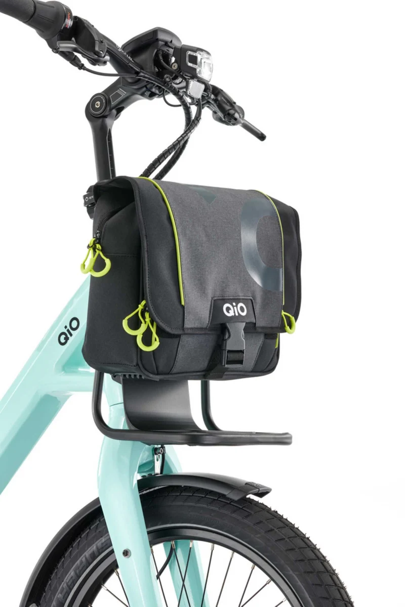 QIO Mattis Lenkertasche schwarz/anthrazit 8 L