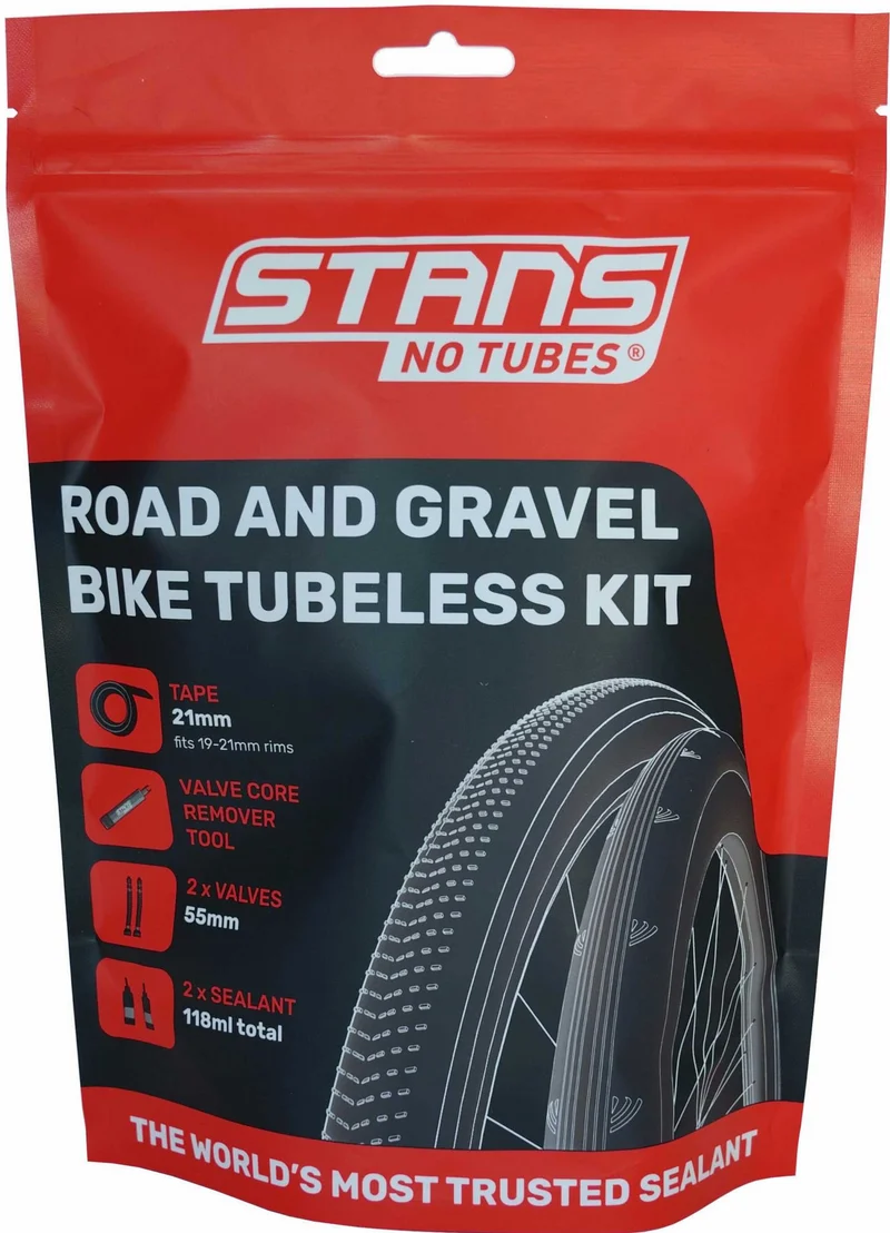 Notubes Stans Tubeless Kit Umrüstset 21 mm Road/Gravel