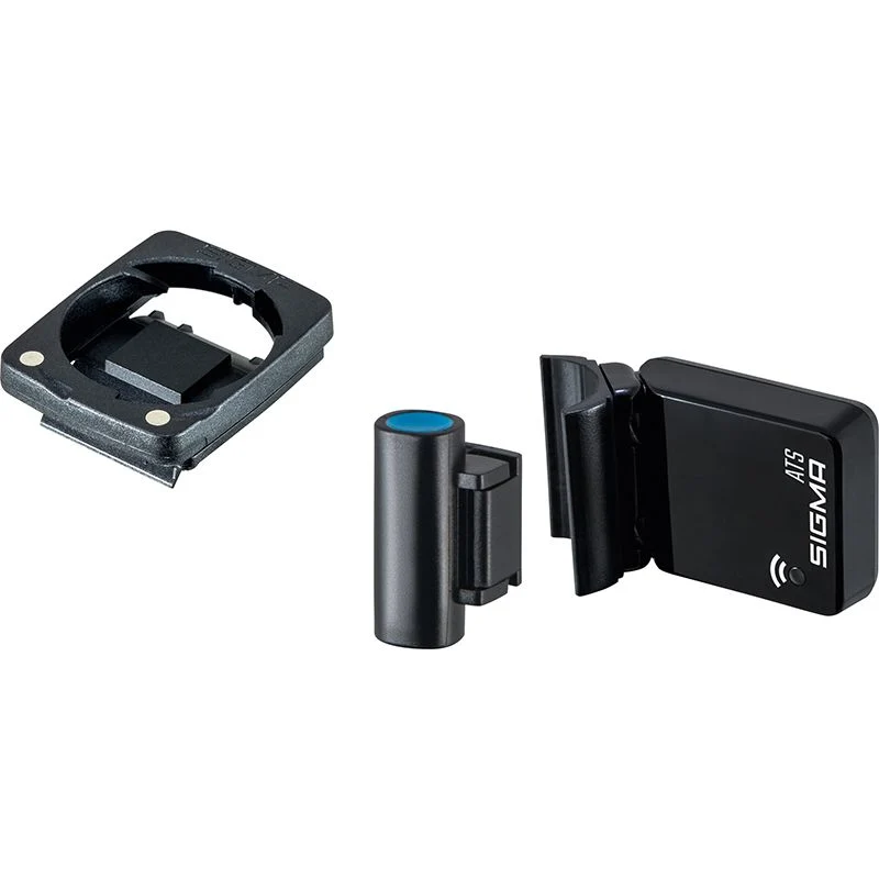 Kit Sigma CR2032 Fahrradcomputer BC 5.0/8.0/10.0 ATS kabellos Halterung/Magnet/Sender Schwarz