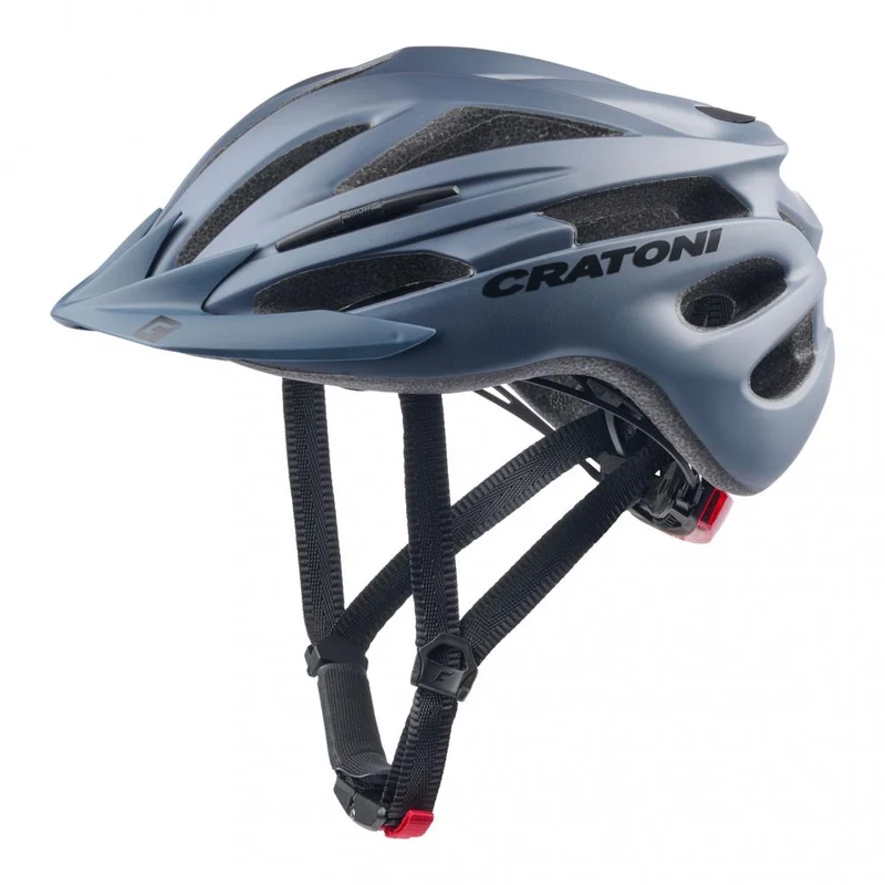 CRATONI Pacer Junior Kinder-Fahrradhelm Midnight Grey Matt S-M 54-58 cm
