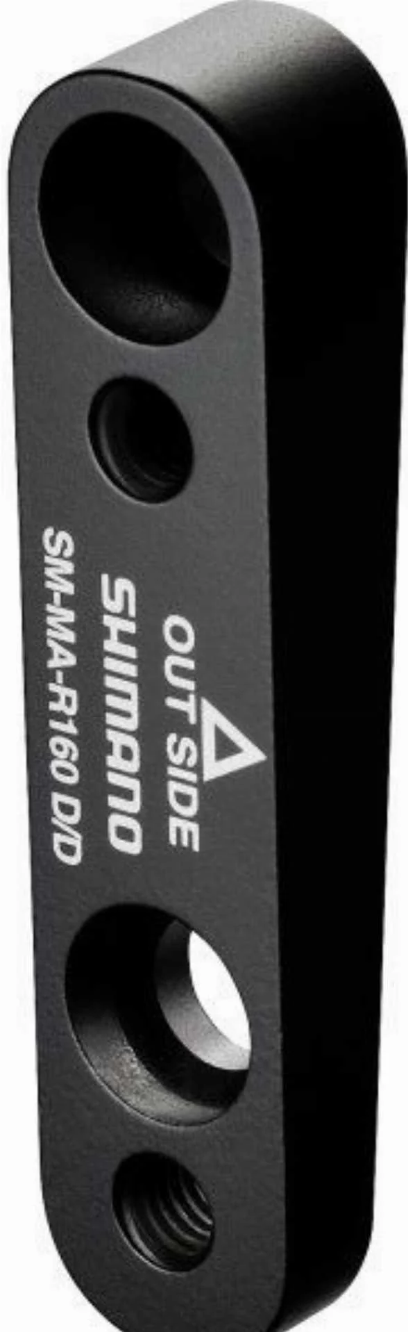 Shimano Scheibenbremsadapter Flat Mount 160mm mit Schrauben und Stop-Ring
