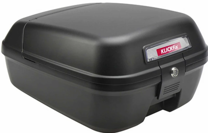 Klickfix Citybox für Racktime schwarz
