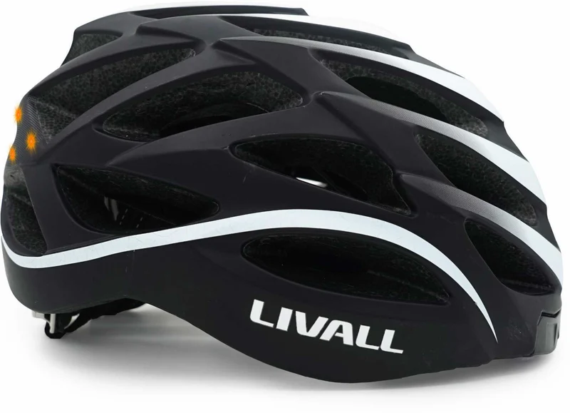 B-Ware - Livall BH62 NEO Helm + BR 80 Fernbedienung schwarz/weiß L (55-61 cm) (Gebrauchtware)