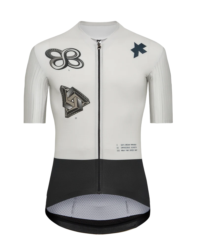 Assos Equipe RS S11 X Safa Brian Kurzarmtrikot Herren Almond Milk