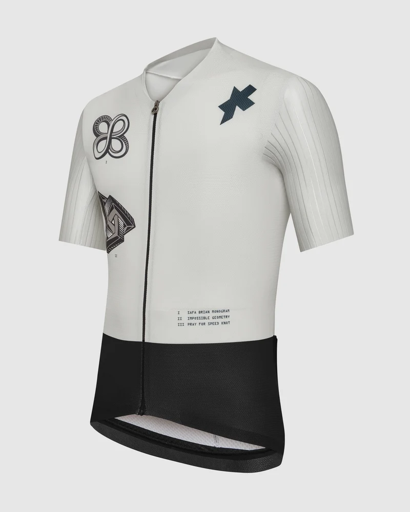 Assos Equipe RS S11 X Safa Brian Kurzarmtrikot Herren Almond Milk