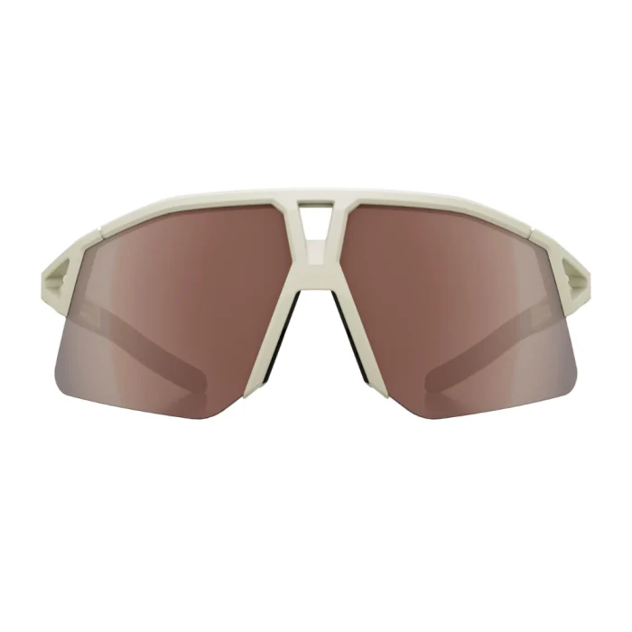 Koo Hype Sonnenbrille Weiß Matt/Braun