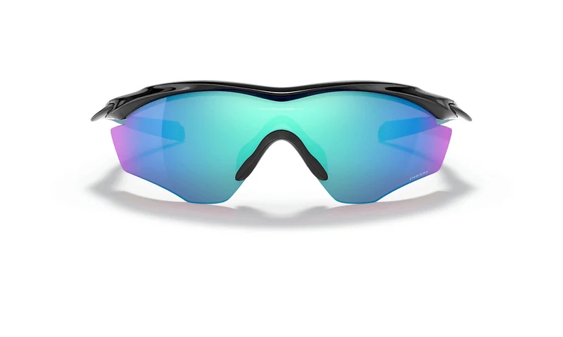 M2 Frame XL Origins Collection Sonnenbrille Oakley Polished Schwarz Lens Prizm Sapphire