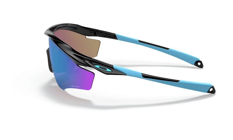 M2 Frame XL Origins Collection Sonnenbrille Oakley Polished Schwarz Lens Prizm Sapphire