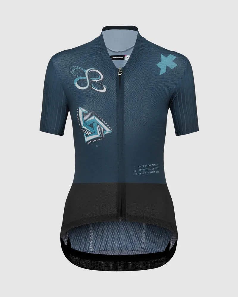 Assos Dyora RS S11 X Safa Brian Kurzarmtrikot Damen Impossible Green
