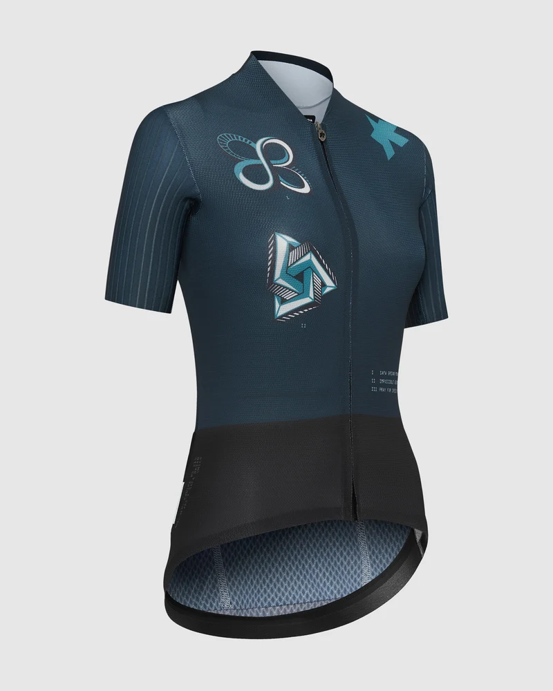 Assos Dyora RS S11 X Safa Brian Kurzarmtrikot Damen Impossible Green