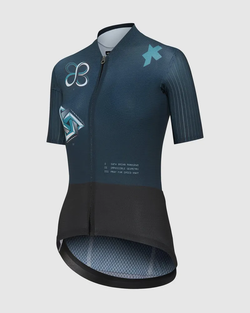 Assos Dyora RS S11 X Safa Brian Kurzarmtrikot Damen Impossible Green