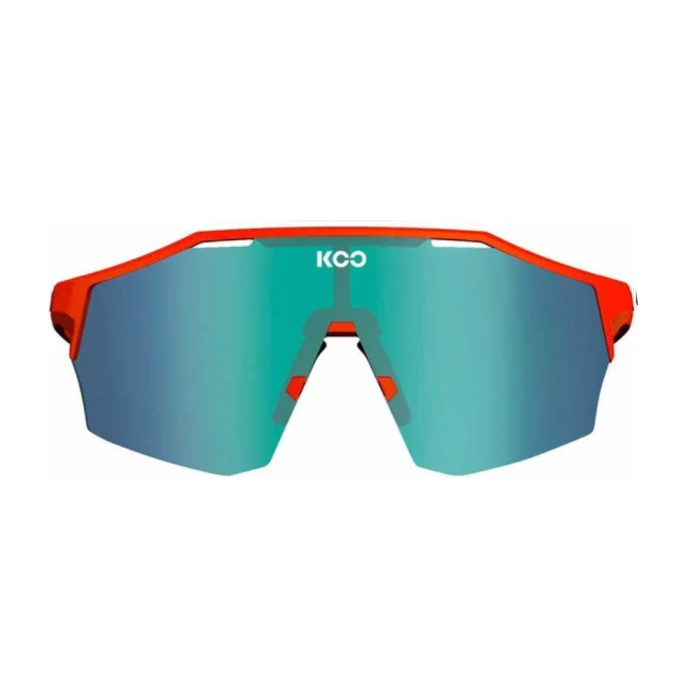 Koo Alibi Sonnenbrille Orange Matt/Grün