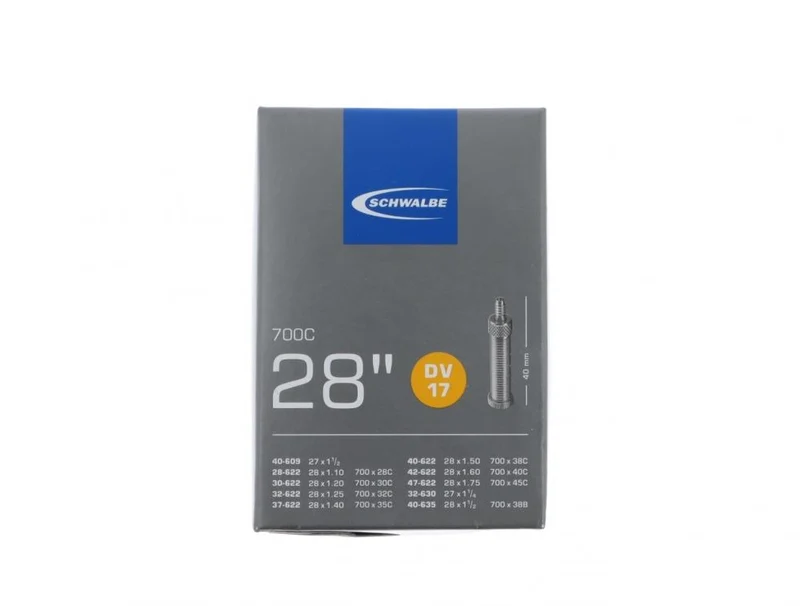 2x Schwalbe Schlauch DV17 28x1.10-1.75