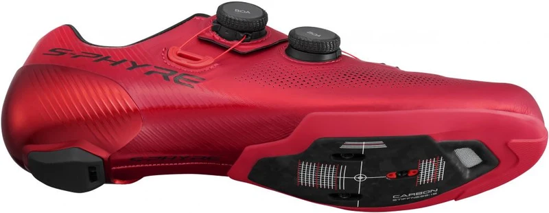SHIMANO Fahrradschuhe RC903 Damen/Herren Road SPD-SL - Größe 41, Rot