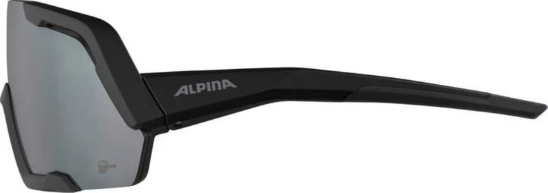 Alpina Rocket Q-Lite Sportbrille black matt/mirror silver