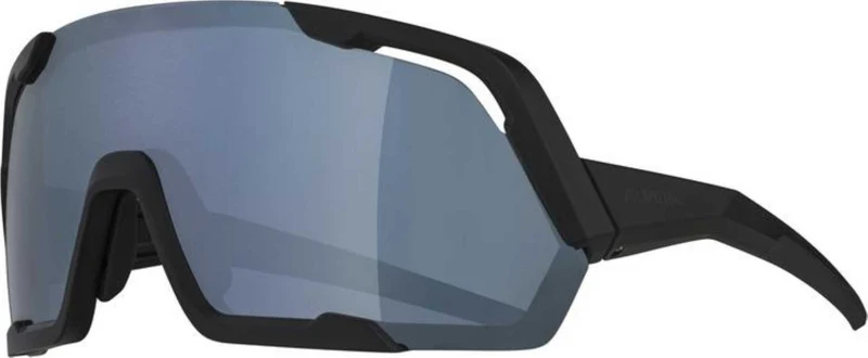 Alpina Rocket Sportbrille all black matt/mirror black