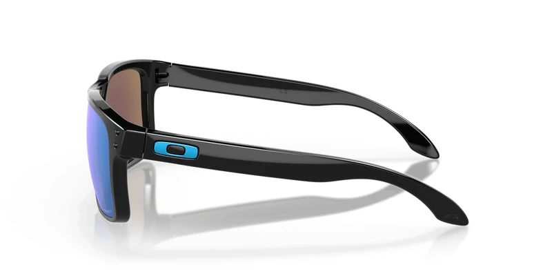 Holbrook Sonnenbrille Oakley Polished Schwarz Lens Prizm Sapphire