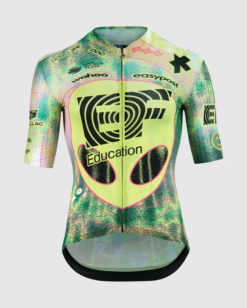Assos Equipe RS S11 EF Close Encounter Kurzarmtrikot Herren Alien Green