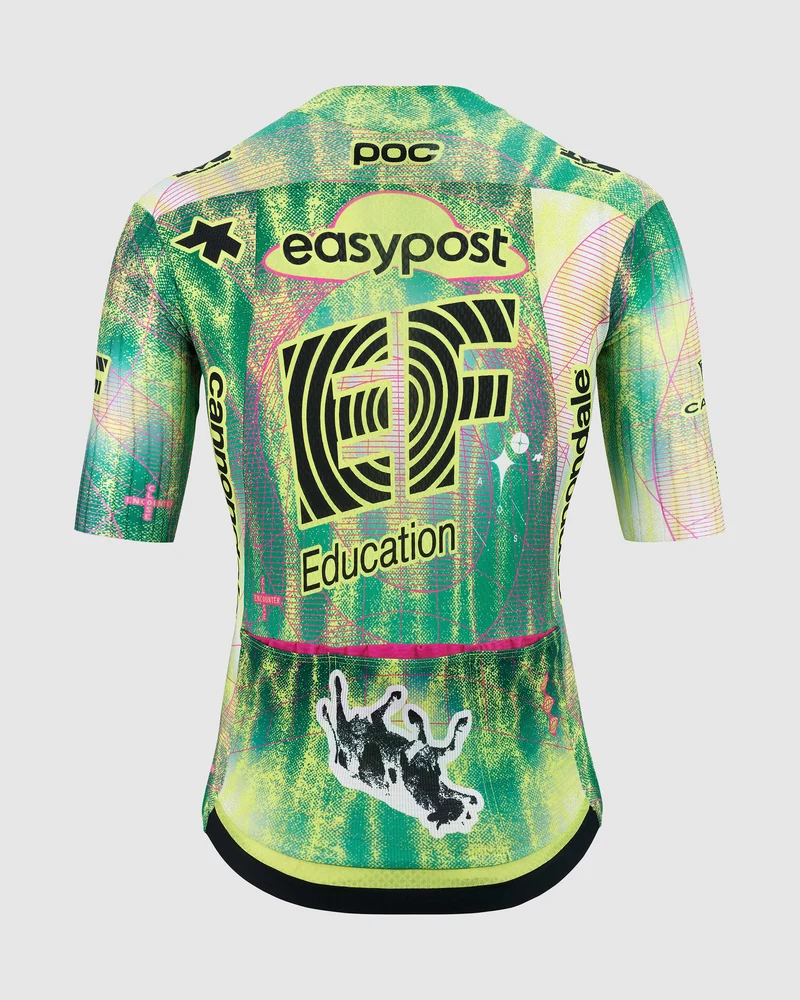 Assos Equipe RS S11 EF Close Encounter Kurzarmtrikot Herren Alien Green