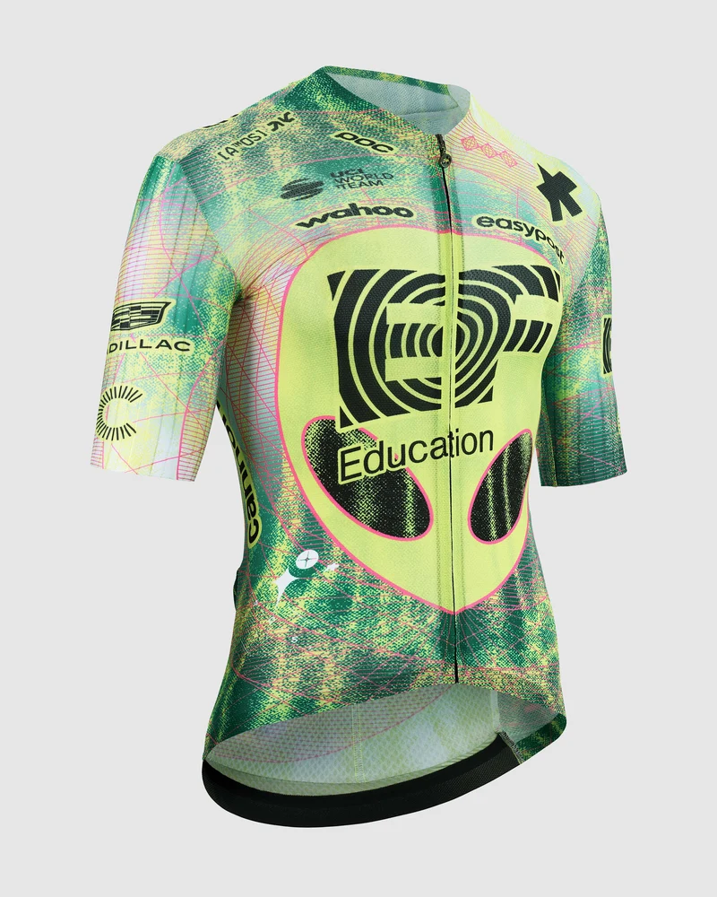 Assos Equipe RS S11 EF Close Encounter Kurzarmtrikot Herren Alien Green