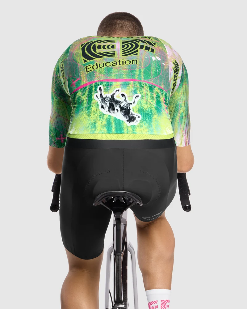 Assos Equipe RS S11 EF Close Encounter Kurzarmtrikot Herren Alien Green