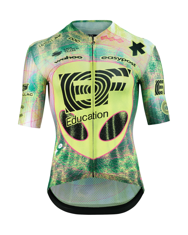 Assos Equipe RS S11 EF Close Encounter Kurzarmtrikot Herren Alien Green