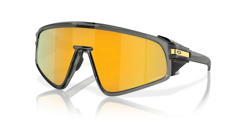 Latch Panel Sonnenbrille Oakley Grau Smoke Lens Prizm 24K