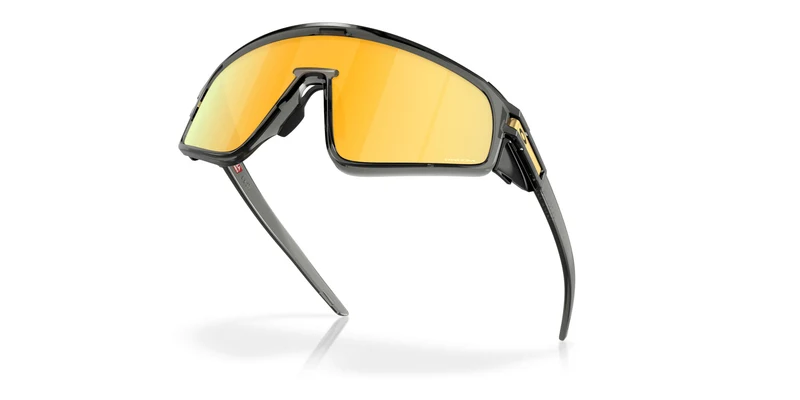 Latch Panel Sonnenbrille Oakley Grau Smoke Lens Prizm 24K