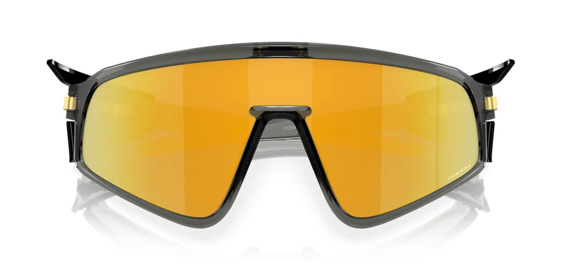 Latch Panel Sonnenbrille Oakley Grau Smoke Lens Prizm 24K