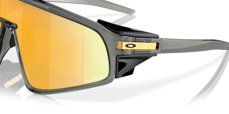 Latch Panel Sonnenbrille Oakley Grau Smoke Lens Prizm 24K