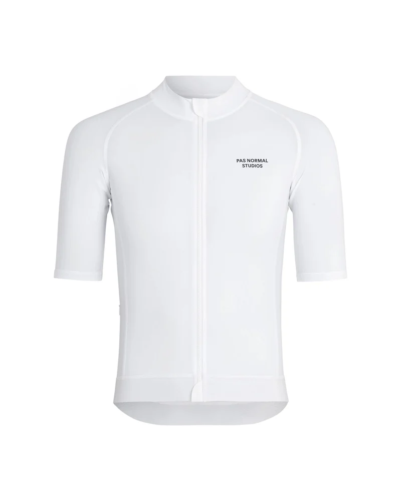 Pas Normal Studios Essential Kurzarm Trikot Herren Weiß