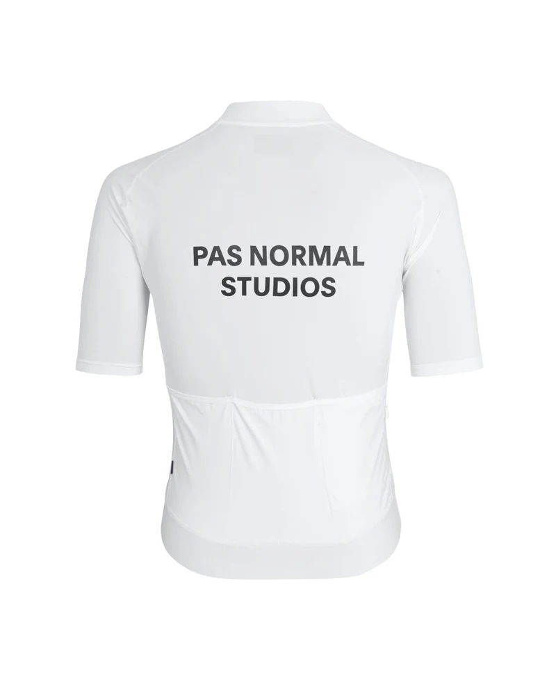 Pas Normal Studios Essential Kurzarm Trikot Herren Weiß