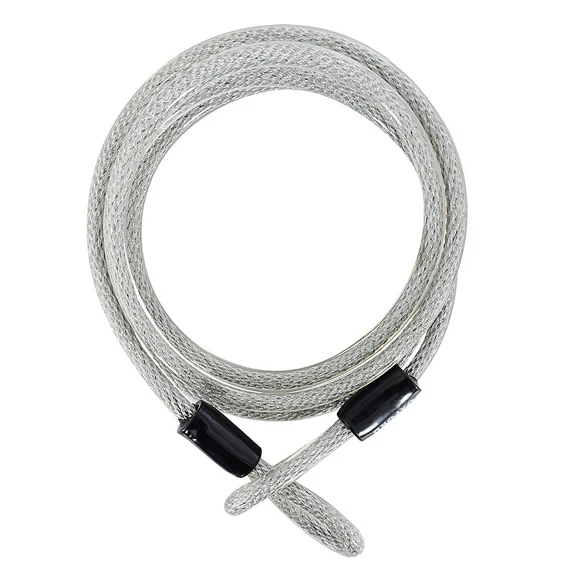 Kabelschloss Oxford Lockmate12 2.5mx12mm Silber