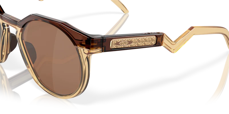 HSTN Oakley Sonnenbrille Kato Matte Dark Amber Linse Prizm Tungsten