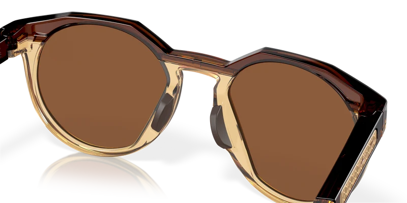 HSTN Oakley Sonnenbrille Kato Matte Dark Amber Linse Prizm Tungsten